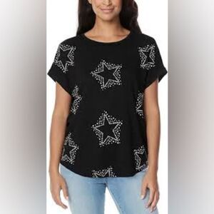 tee shirt Buffalo David Bitton  lightweight French‎ terry star graphic